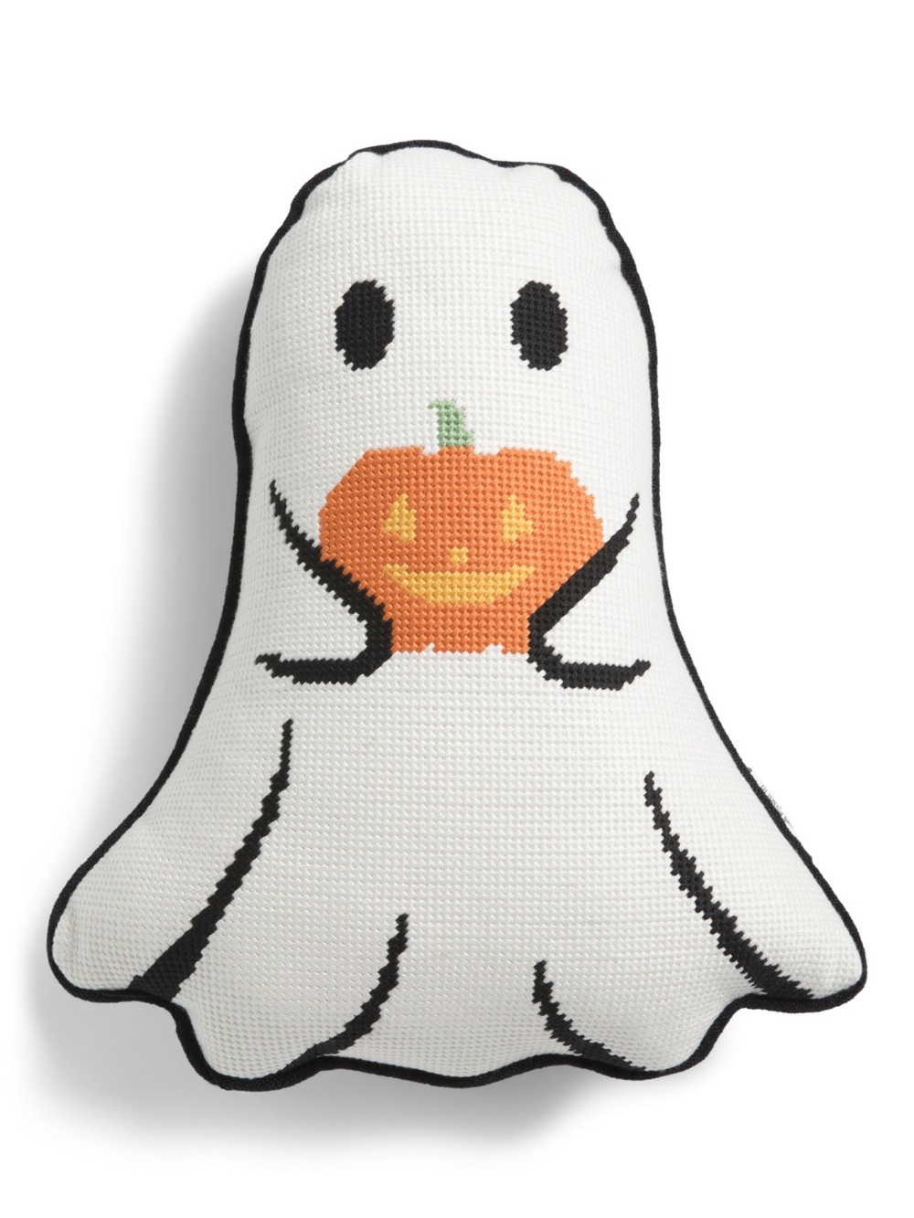 MARTHA STEWART
11x15 shaped ghost jack needlepoint pillow